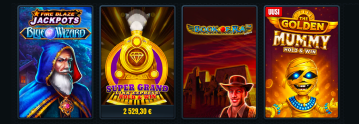 Lobby med spel tillgÀngliga pÄ GlorionCasino i Sverige